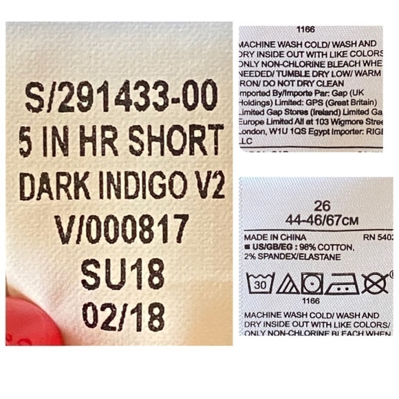 Gap Women's Hawaiian Floral Pocket 5" Jean Shorts - Picture 10 of 11